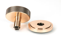 Brompton Centre Door Knob Art Deco Rose
