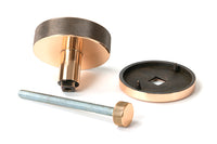 Brompton Centre Door Knob Art Deco Rose
