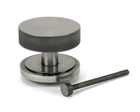 Brompton Centre Door Knob Art Deco Rose