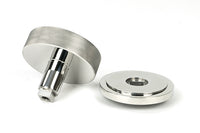 Brompton Centre Door Knob Art Deco Rose