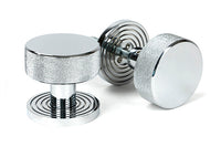 Brompton Mortice/Rim Knob Set Beehive Rose