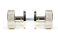 Brompton Mortice/Rim Knob Set Beehive Rose