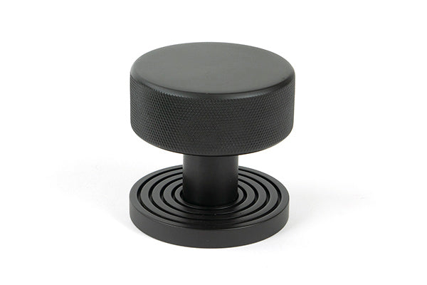 Brompton Mortice/Rim Knob Set Beehive Rose