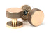 Brompton Mortice/Rim Knob Set Beehive Rose