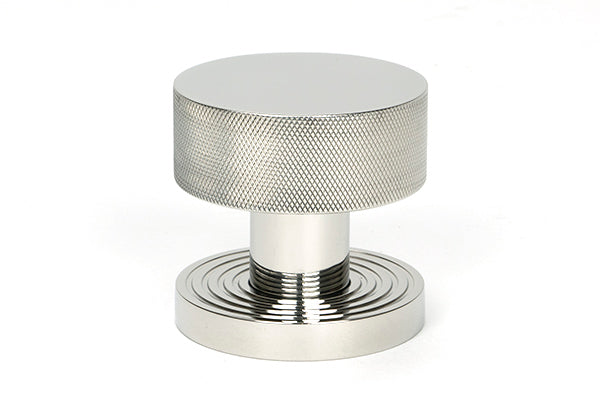 Brompton Mortice/Rim Knob Set Beehive Rose