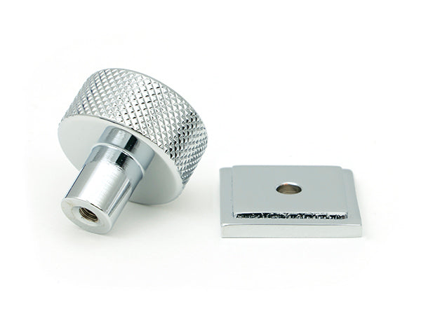 25mm Brompton Cabinet Knob Square Rose