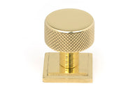 25mm Brompton Cabinet Knob Square Rose