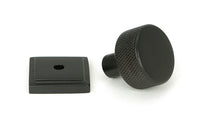 25mm Brompton Cabinet Knob Square Rose