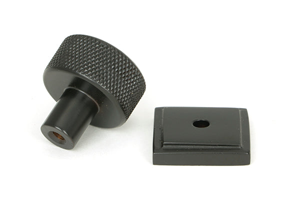 25mm Brompton Cabinet Knob Square Rose
