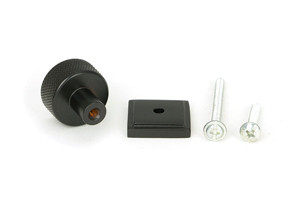 25mm Brompton Cabinet Knob Square Rose