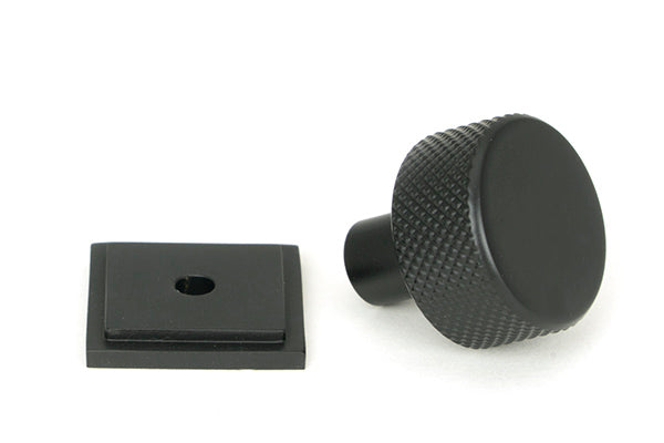 25mm Brompton Cabinet Knob Square Rose