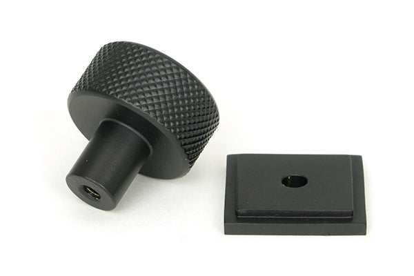 25mm Brompton Cabinet Knob Square Rose