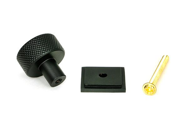 25mm Brompton Cabinet Knob Square Rose