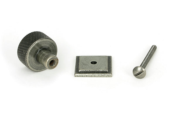 25mm Brompton Cabinet Knob Square Rose