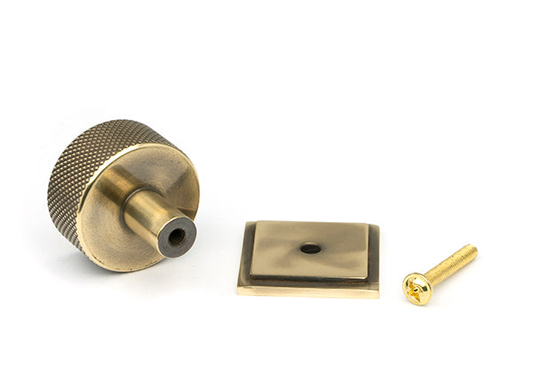 32mm Brompton Cabinet Knob Square Rose