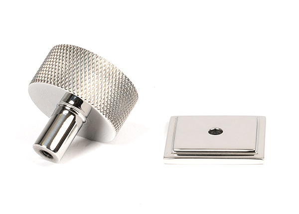 32mm Brompton Cabinet Knob Square Rose