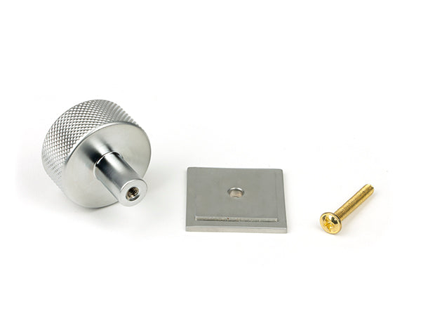 32mm Brompton Cabinet Knob Square Rose