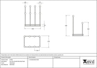 Four Pair Boot Rack