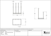 Four Pair Boot Rack