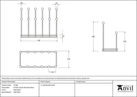 Six Pair Boot Rack