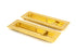 175mm Plain Rectangular Pull - Privacy Set