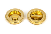60mm Art Deco Round Pull - Privacy Set