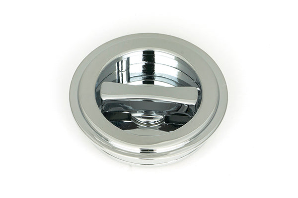 60mm Art Deco Round Pull - Privacy Set