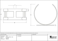 Small Curved Log Holder