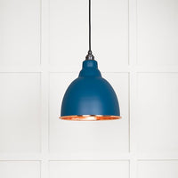 Hammered Copper Brindley Pendant