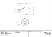 Ball Curtain Finial (pair)
