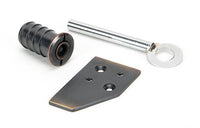 Key-Flush Sash Stop