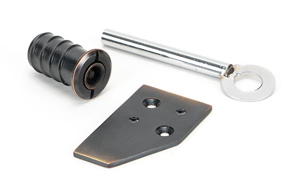 Key-Flush Sash Stop