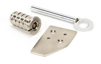 Key-Flush Sash Stop
