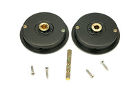 60mm Art Deco Round Pull - Privacy Set
