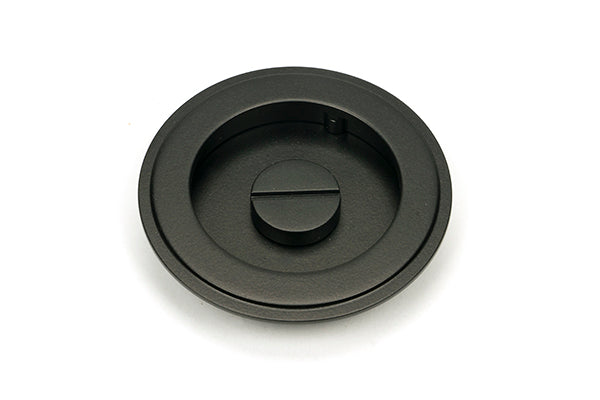 75mm Art Deco Round Pull - Privacy Set