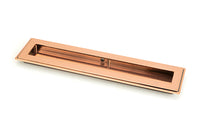 250mm Art Deco Rectangular Pull