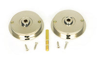 60mm Art Deco Round Pull - Privacy Set