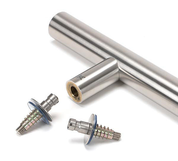 0.9m T Bar Handle Secret Fix 32mm dia