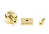 25mm Kelso Cabinet Knob Square Rose
