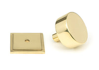 38mm Kelso Cabinet Knob Square Rose