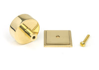 38mm Kelso Cabinet Knob Square Rose