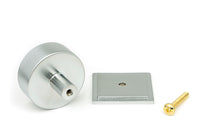38mm Kelso Cabinet Knob Square Rose