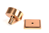 38mm Kelso Cabinet Knob Square Rose