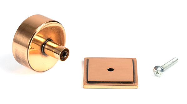 38mm Kelso Cabinet Knob Square Rose