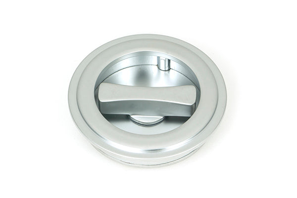 60mm Art Deco Round Pull - Privacy Set
