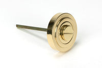 Round Thumbturn Set Art Deco Rose