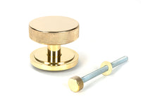 Brompton Centre Door Knob Art Deco Rose