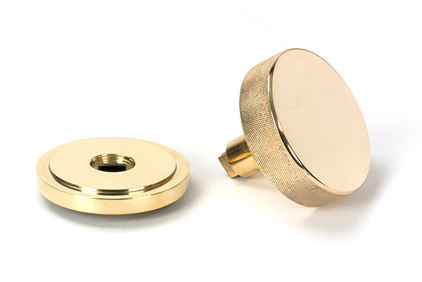 Brompton Centre Door Knob Art Deco Rose