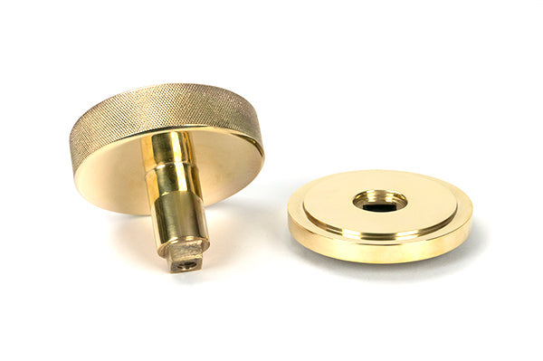 Brompton Centre Door Knob Art Deco Rose