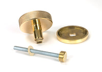 Brompton Centre Door Knob Art Deco Rose